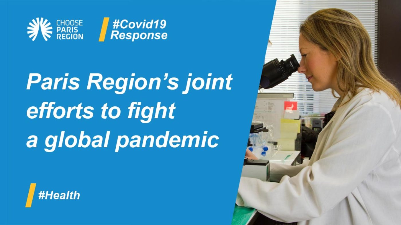 De gezamenlijke inspanning van de regio Parijs in de strijd tegen een pandemie