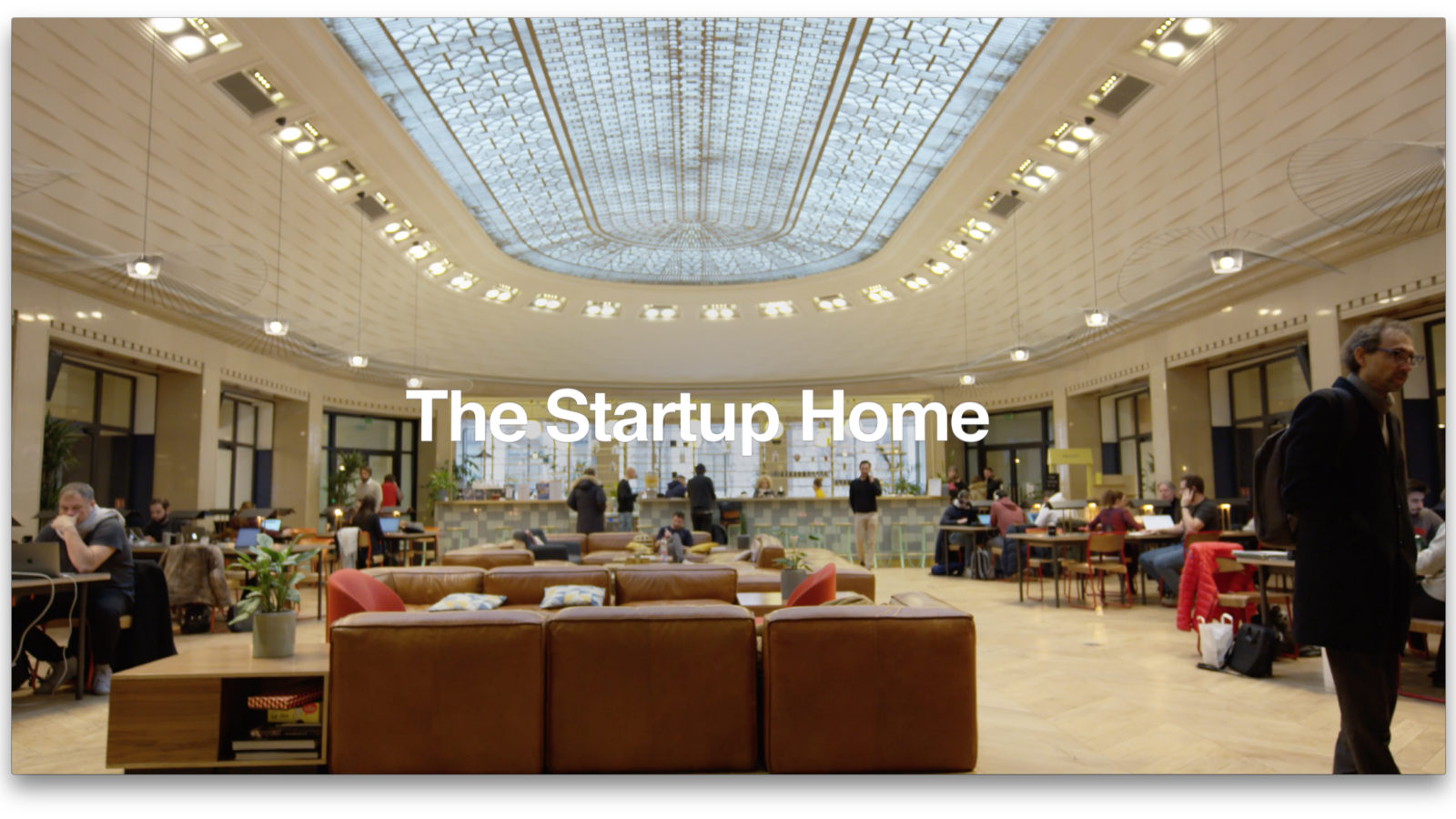 Startups  bienvenidas   casa
