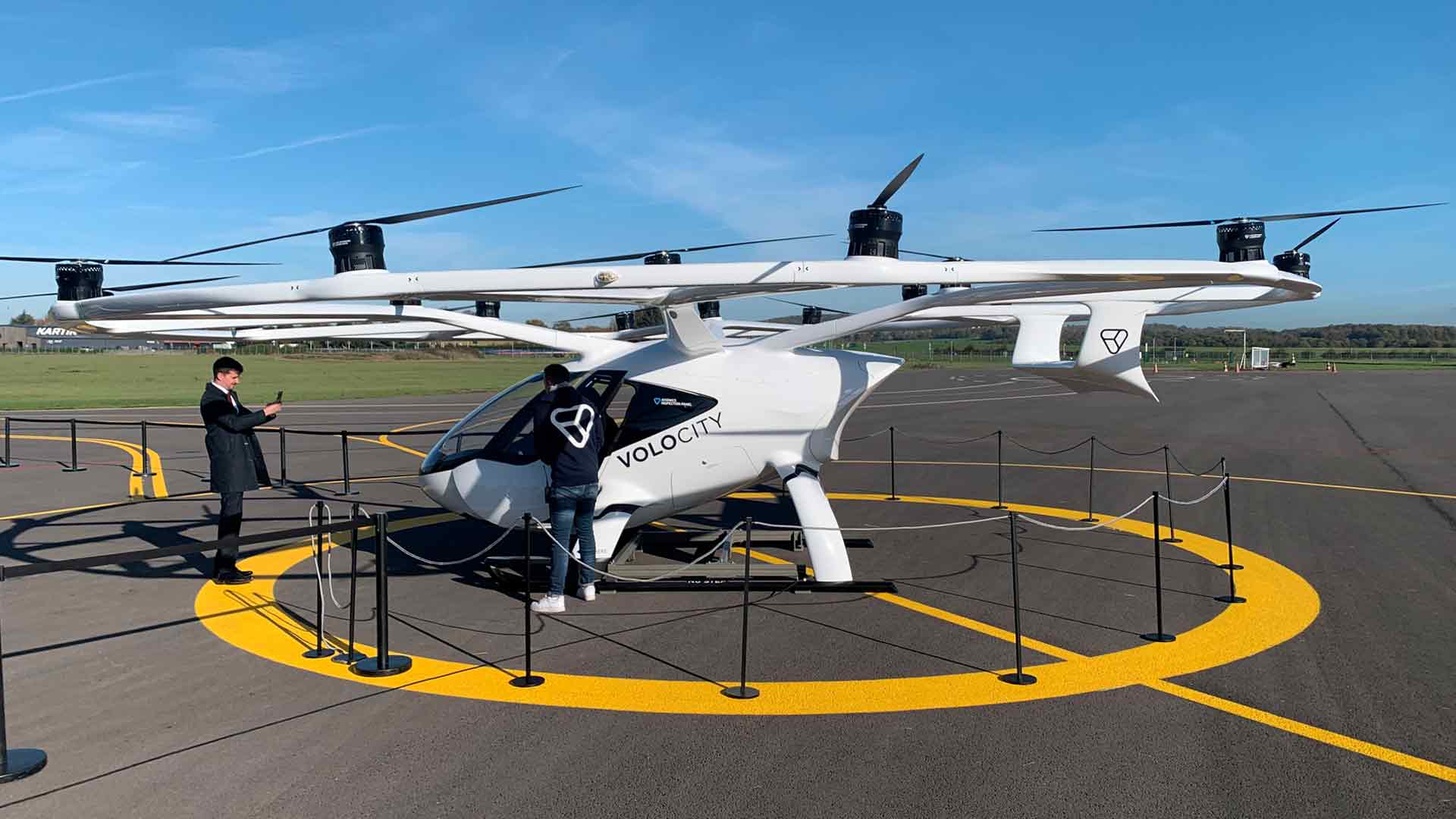 Einweihung des ersten integrierten Vertiports in Pontoise, Epizentrum der neuen nachhaltigen Flugmobilität in Europa